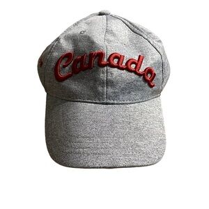 Canadiana Men's Gray Canada 1867 Printed Baseball Hat